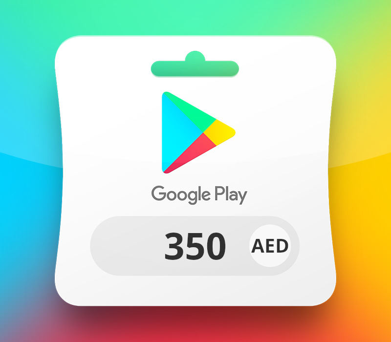 Google Play AED 350 Gift Card AE
Google Play AED 350 Gift Card AE