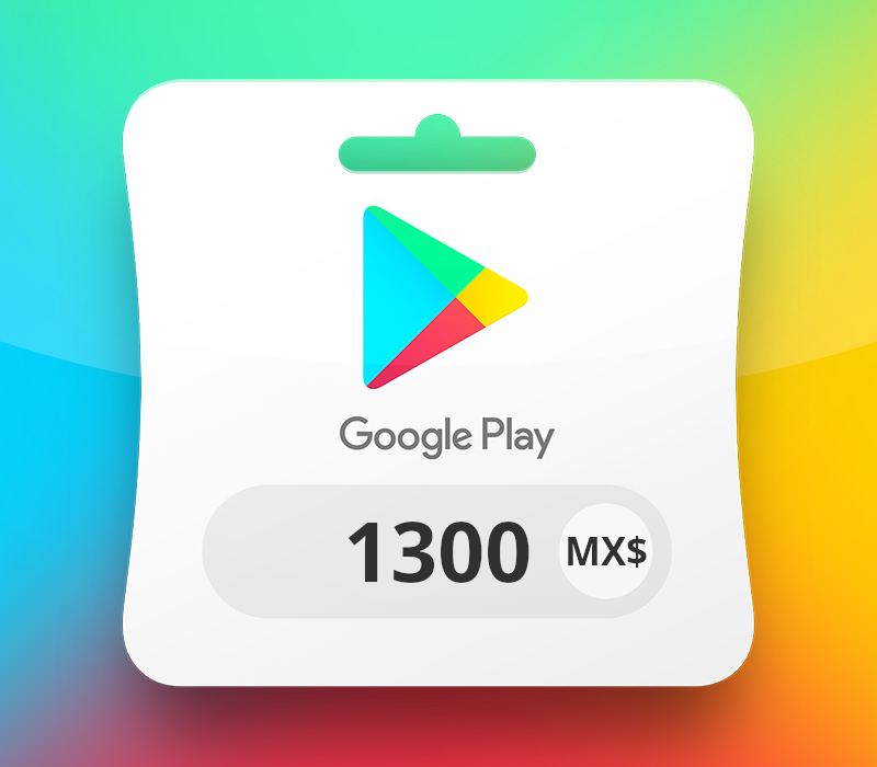 Google Play MXN 1300 Gift Card MX
Google Play MXN 1300 Gift Card MX