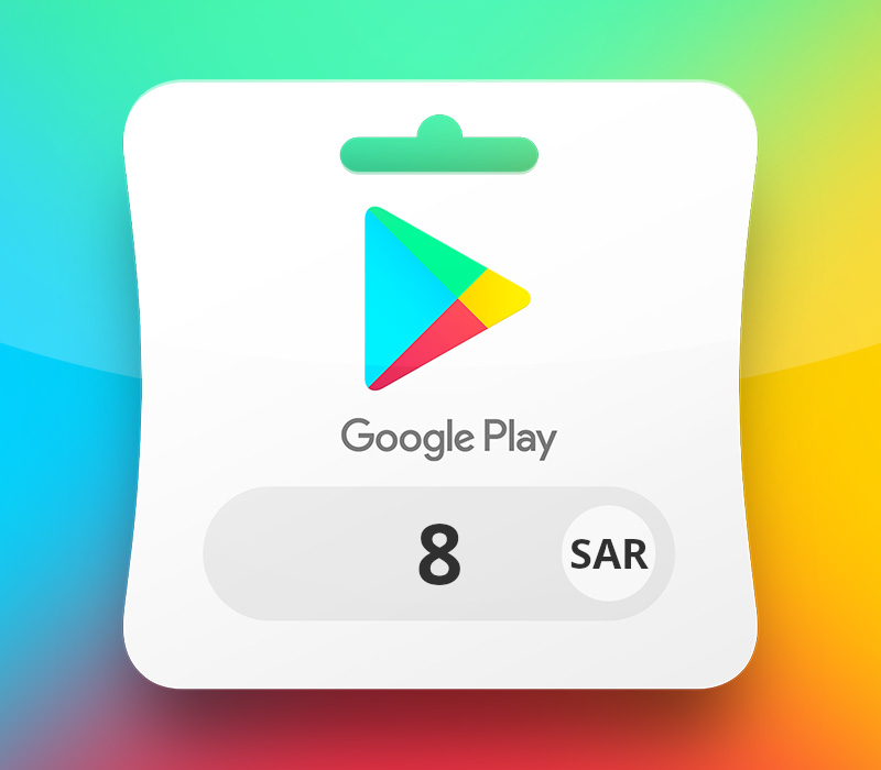 Google Play SAR 8 Gift Card SA