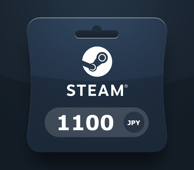 Steam Gift Card JPY 1100 JP Activation Code
Steam Gift Card JPY 1100 JP Activation Code