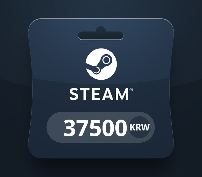 Steam Wallet KRW 37500 Gift Card KR
Steam Wallet KRW 37500 Gift Card KR
