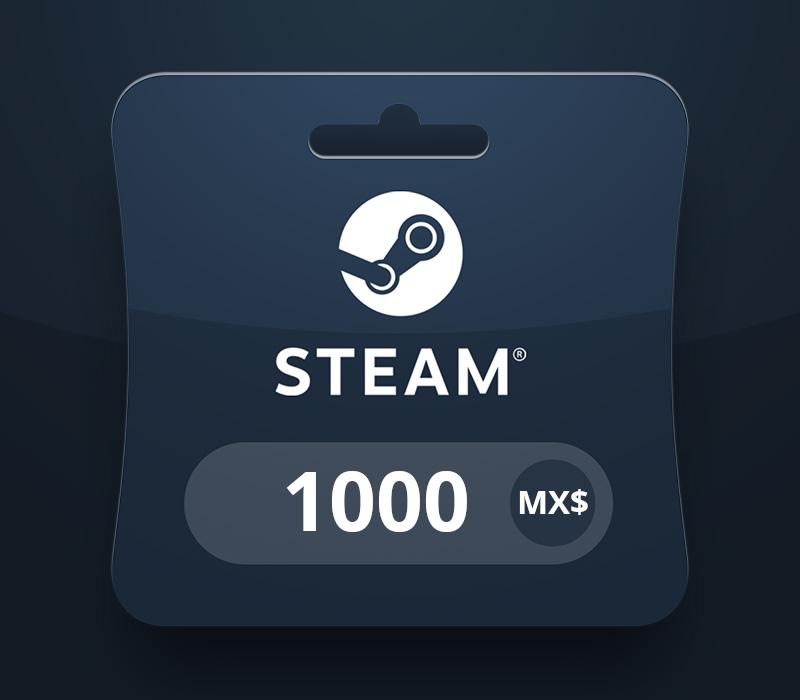 Steam Wallet MXN 1000 Gift Card MX
Steam Wallet MXN 1000 Gift Card MX