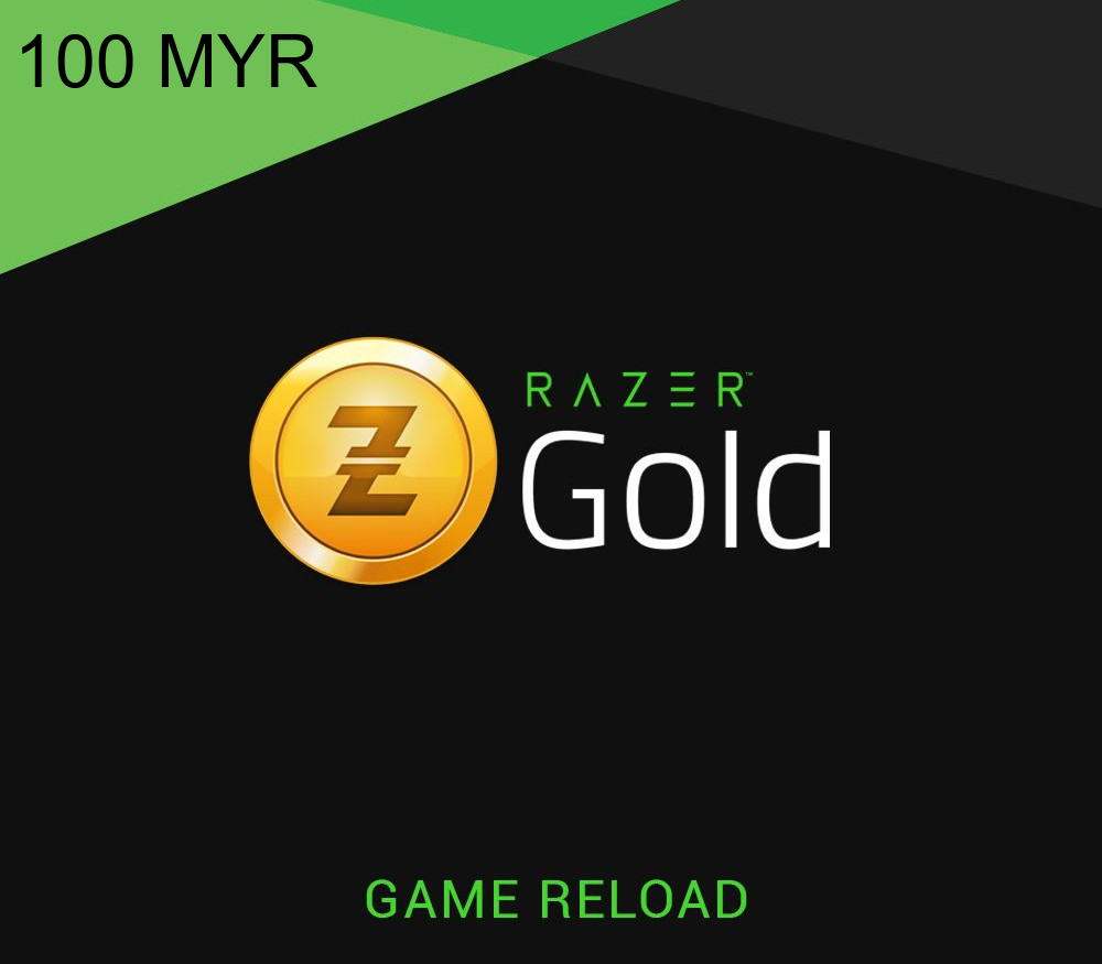 Razer Gold MYR 100 MY
Razer Gold MYR 100 MY