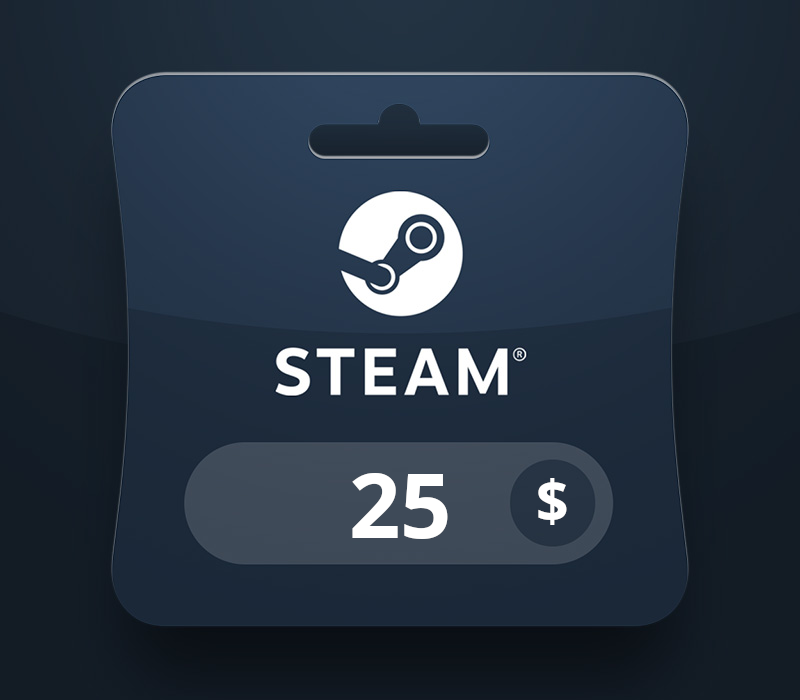 Steam Wallet USD 25 Gift Card LK
Steam Wallet USD 25 Gift Card LK