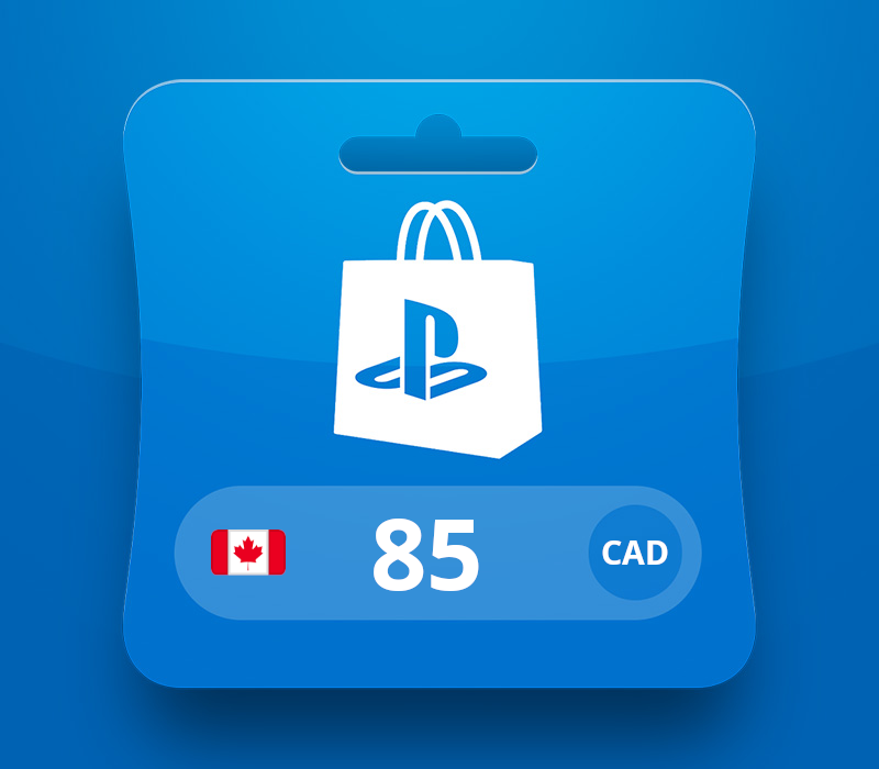 PlayStation Network CAD 85 Gift Card CA