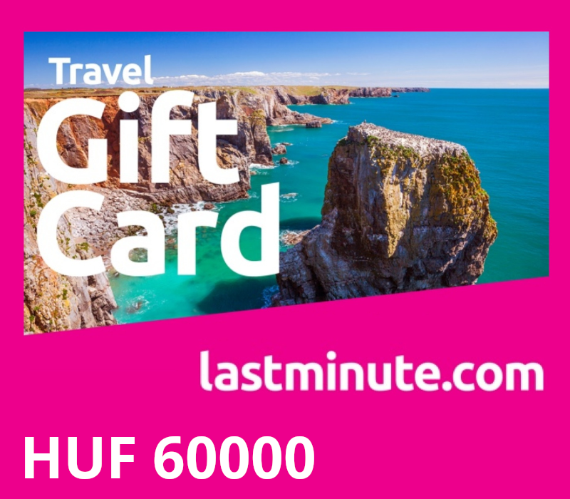 Lastminute.com HUF 60 000 Gift Card HU 
Lastminute.com HUF 60 000 Gift Card HU