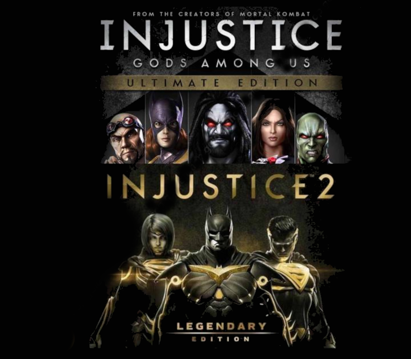 Injustice: Gods Among Us Ultimate Edition + Injustice 2: Legendary Edition Bundle Steam Account
Injustice: Gods Among Us Ultimate Edition + Injustice 2: Legendary Edition Bundle Steam Account