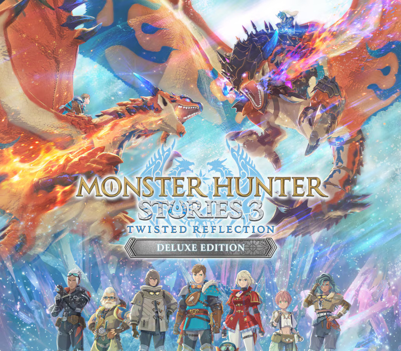 Monster Hunter Stories 3: Twisted Reflection Deluxe Edition + Pre-Order Bonus DLC PRE-ORDER PC Steam CD Key
Monster Hunter Stories 3: Twisted Reflection Deluxe Edition + Pre-Order Bonus DLC PRE-ORDER PC Steam CD Key