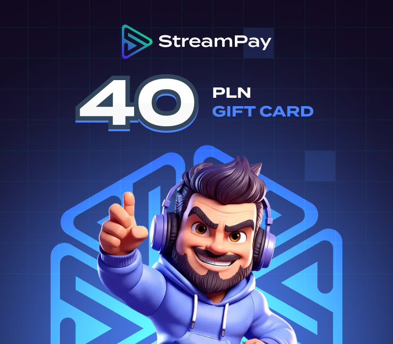 StreamPay.pl PLN 40 Gift Card
StreamPay.pl PLN 40 Gift Card