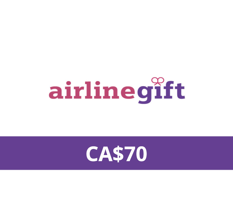 AirlineGift CAD 70 Gift Card CA
AirlineGift CAD 70 Gift Card CA