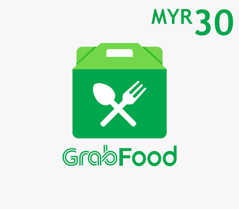 Grab Food MYR 30 Gift Card MY
Grab Food MYR 30 Gift Card MY