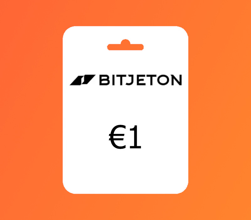 BitJeton Crypto EUR 1 Gift Card
BitJeton Crypto EUR 1 Gift Card