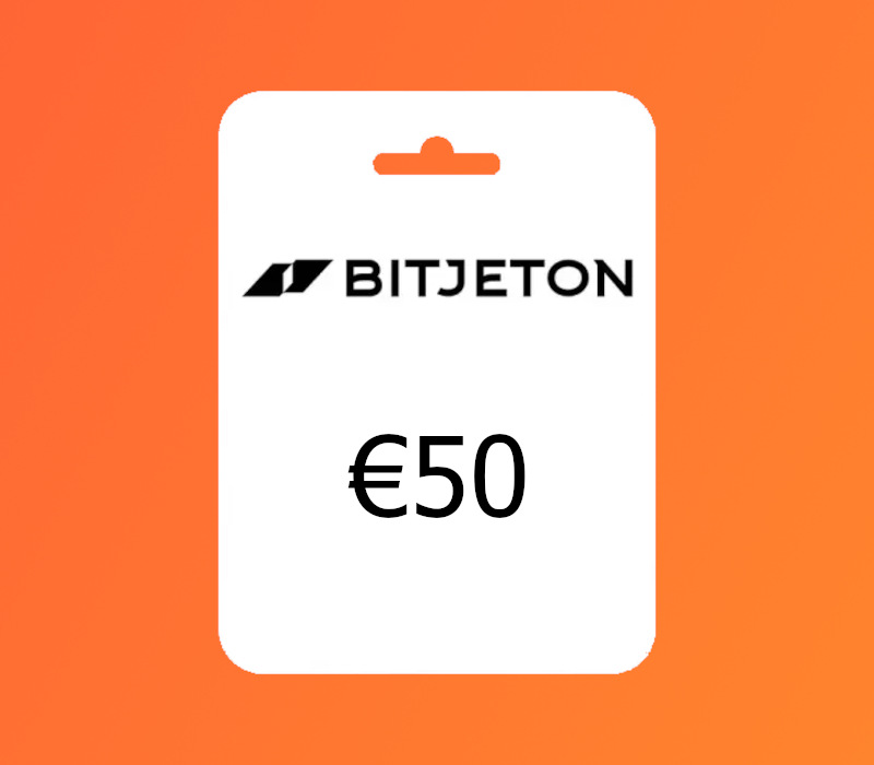 BitJeton Crypto EUR 50 Gift Card
BitJeton Crypto EUR 50 Gift Card