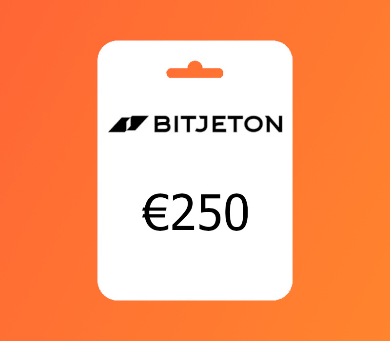 BitJeton Crypto EUR 250 Gift Card
BitJeton Crypto EUR 250 Gift Card
