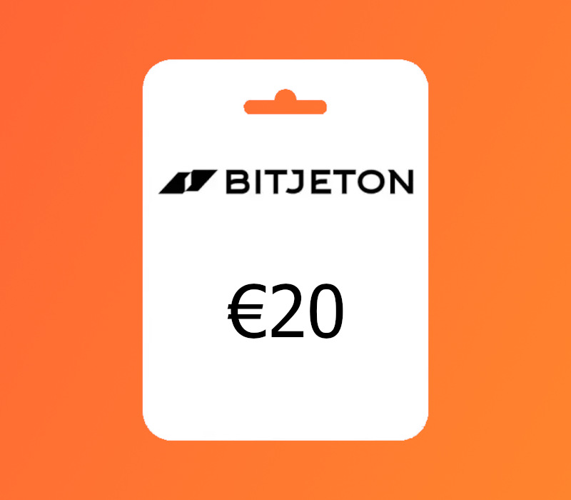BitJeton Crypto EUR 20 Gift Card
BitJeton Crypto EUR 20 Gift Card