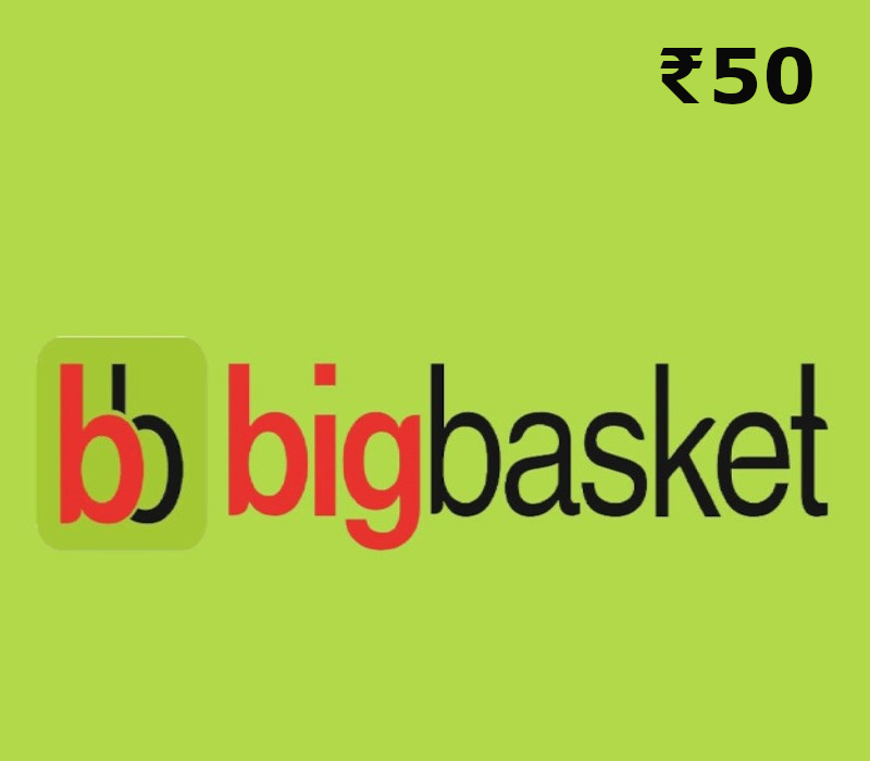 BigBasket INR 50 Gift Card IN
BigBasket INR 50 Gift Card IN