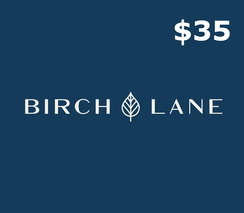 BirchLane.com USD 35 Gift Card US
BirchLane.com USD 35 Gift Card US