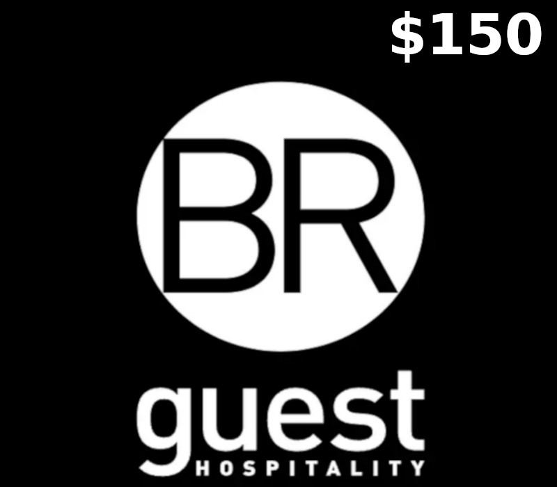 BR Guest Hospitality USD 150 Gift Card US
BR Guest Hospitality USD 150 Gift Card US