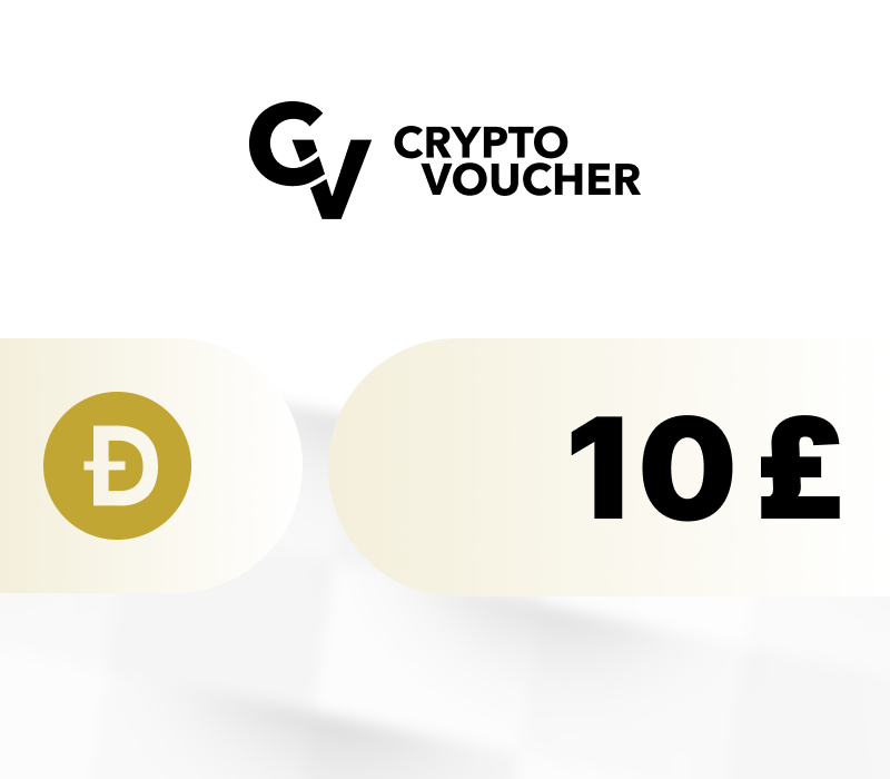 Crypto Voucher (DOGE) GBP 10 Gift Card
