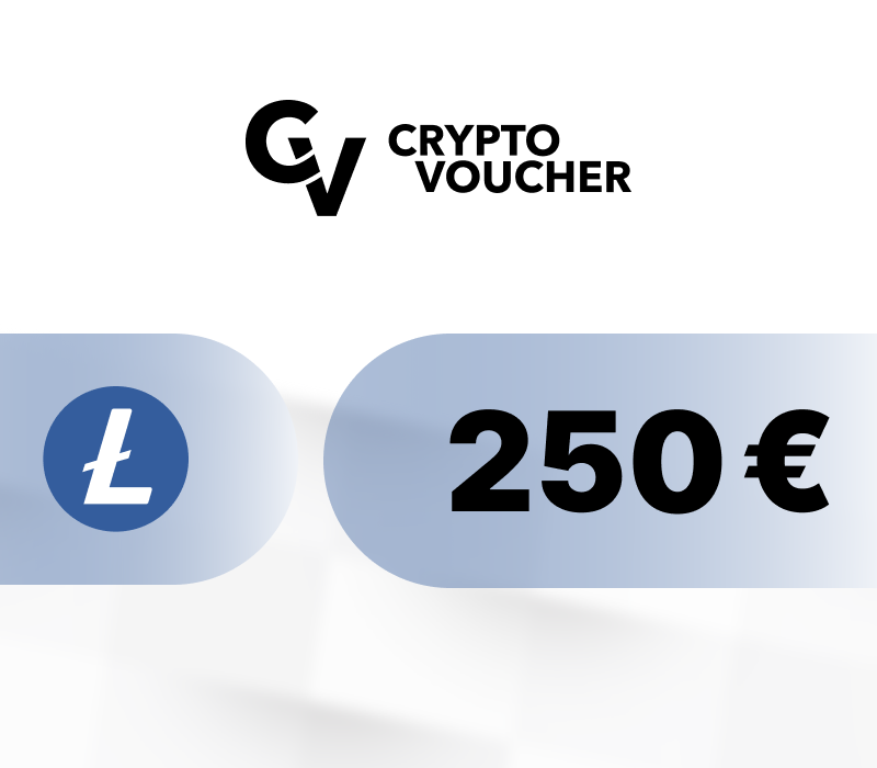 Crypto Voucher (LTC) EUR 250 Gift Card
Crypto Voucher (LTC) EUR 250 Gift Card