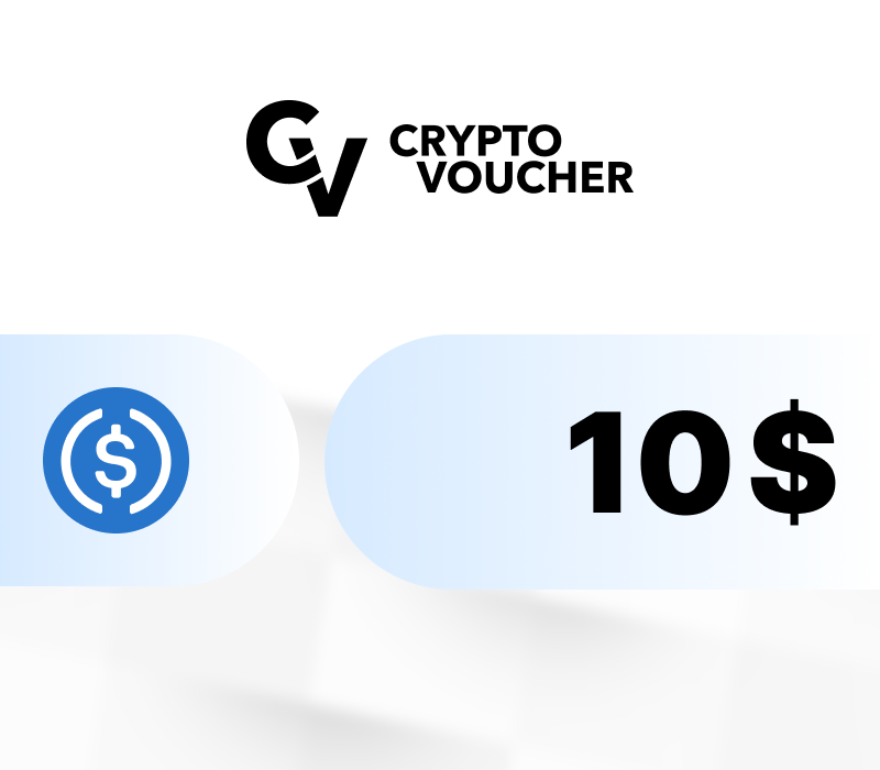Crypto Voucher (USDC) USD 10 Gift Card
Crypto Voucher (USDC) USD 10 Gift Card