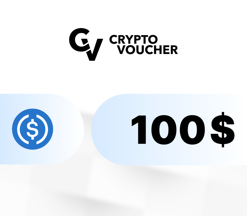 Crypto Voucher (USDC) USD 100 Gift Card
Crypto Voucher (USDC) USD 100 Gift Card