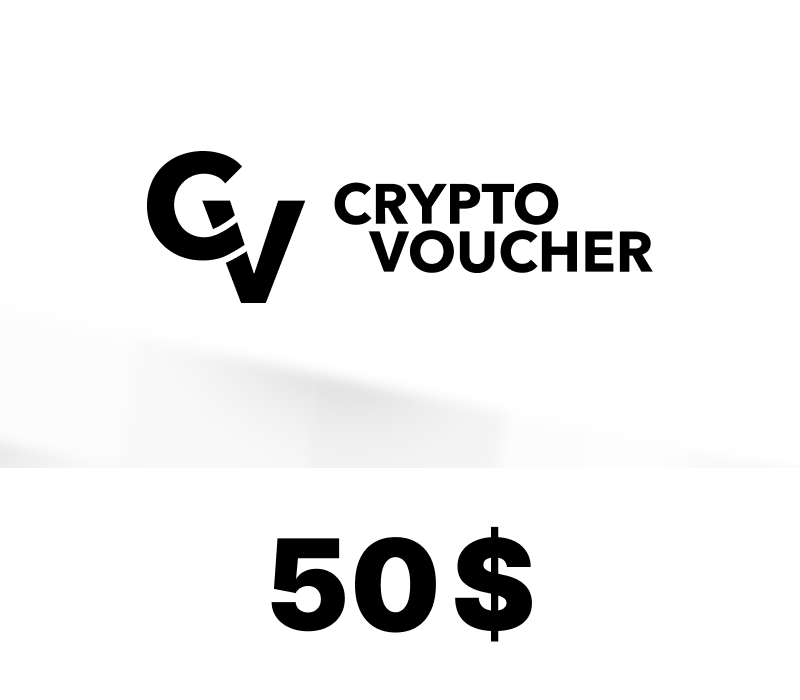 Crypto Voucher USD 50 Gift Card
Crypto Voucher USD 50 Gift Card