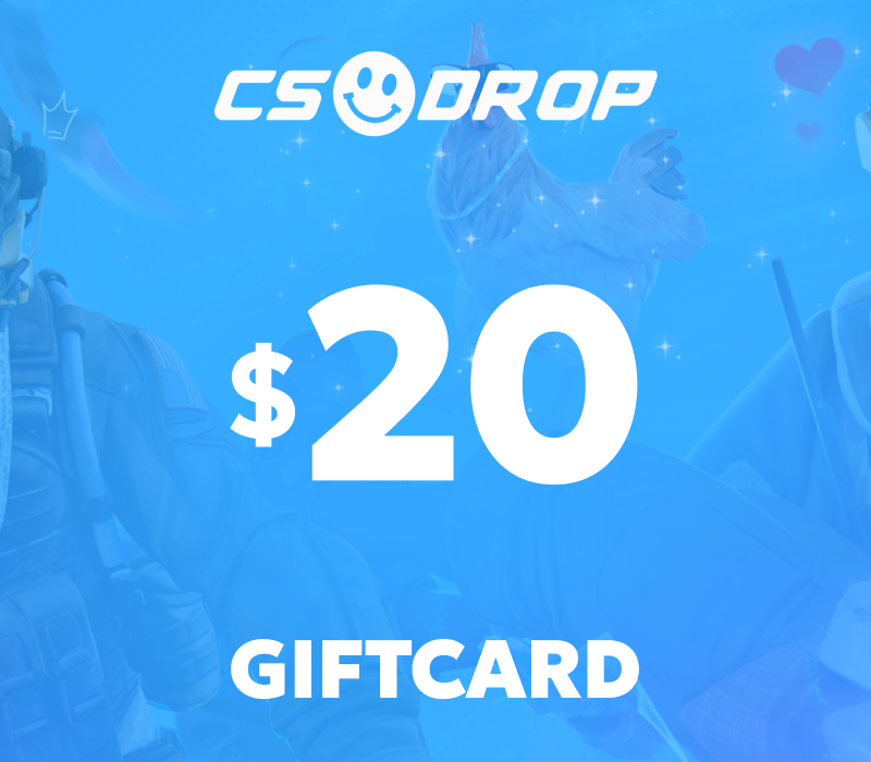 CSDROP $20 Gift Card
