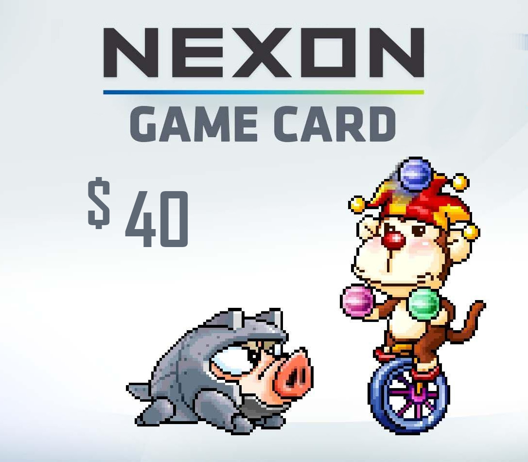 Nexon USD 40 Game Card US
Nexon USD 40 Game Card US
