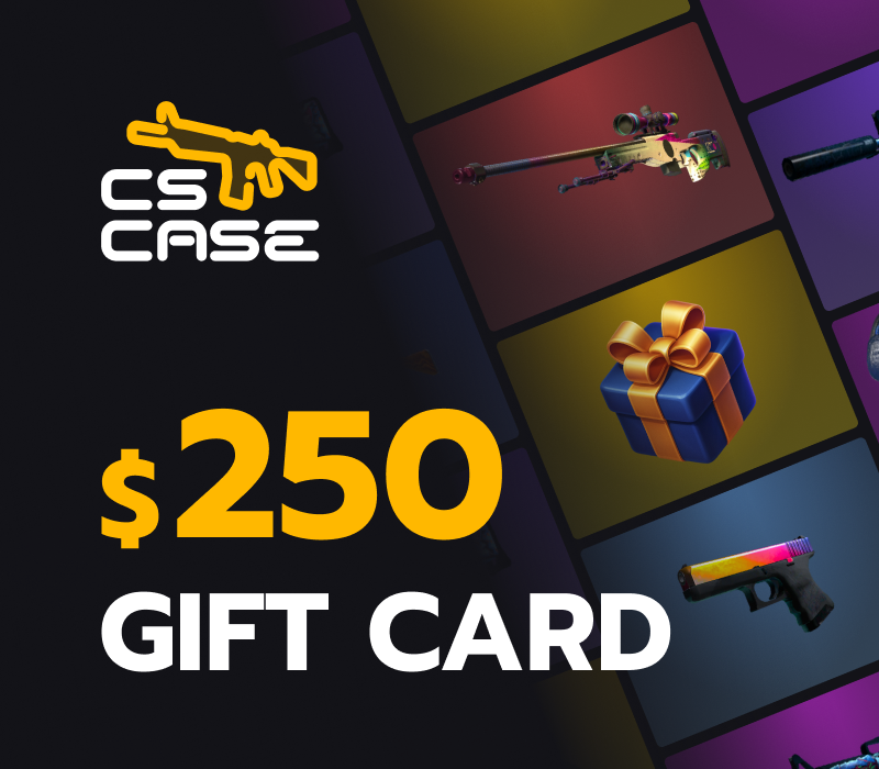 CSCase.vip USD 250 Gift Card
CSCase.vip USD 250 Gift Card