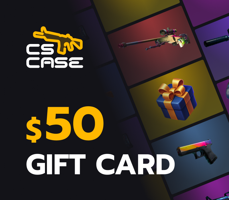 CSCase.vip USD 50 Gift Card