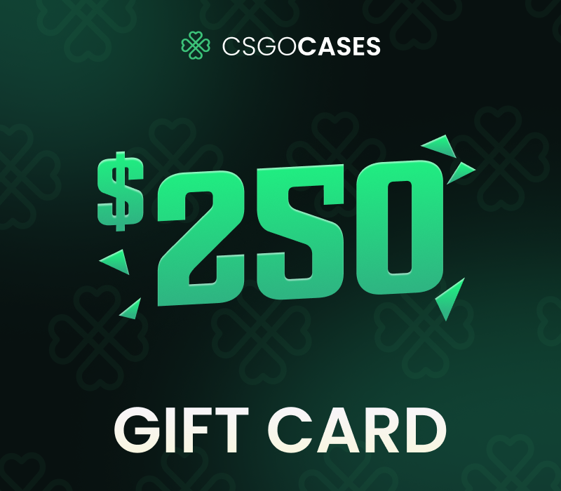 CsgoCases 250 USD Gift Card