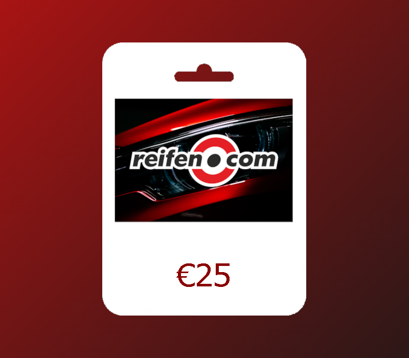 Reifen.com EUR 25 Gift Card DE