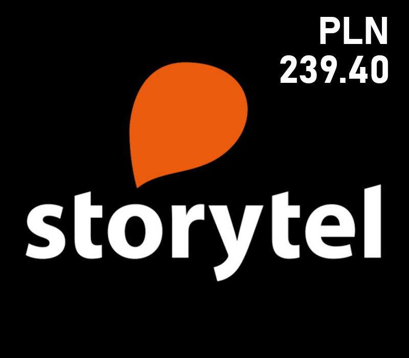 Storytel PLN 239.40 Gift Card PL
Storytel PLN 239.40 Gift Card PL