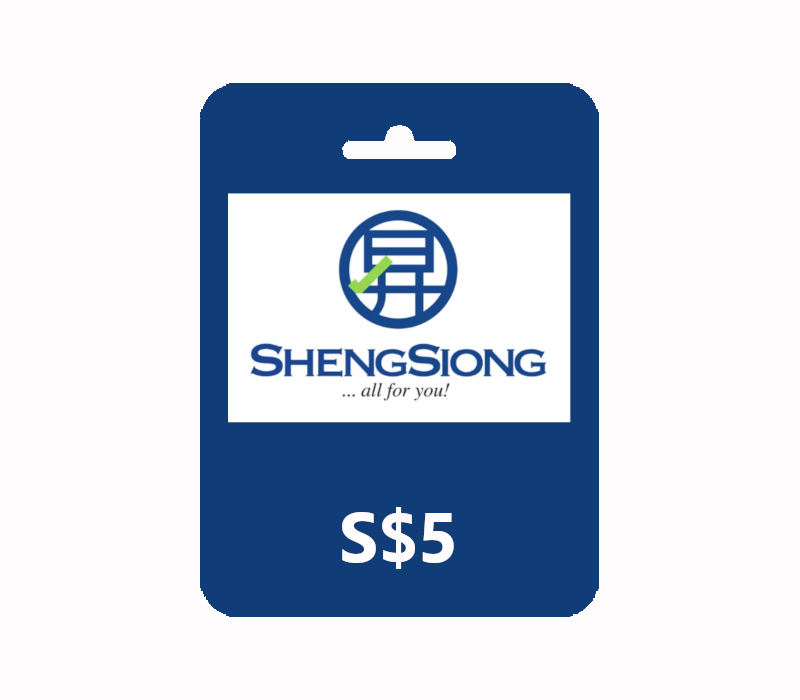 Sheng Siong SGD 5 Gift Card SG
Sheng Siong SGD 5 Gift Card SG