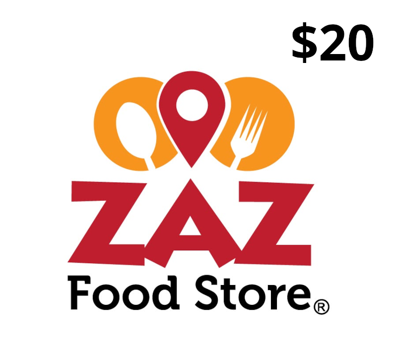 ZAZ Food Store USD 20 Gift Card PA
ZAZ Food Store USD 20 Gift Card PA