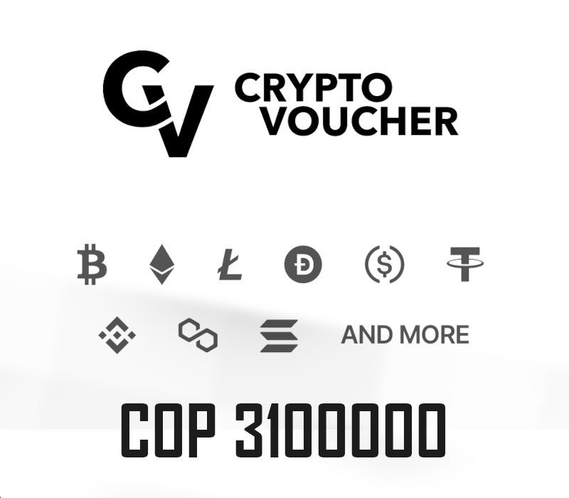 CRYPTO VOUCHER COP 3100000 Gift Card
CRYPTO VOUCHER COP 3100000 Gift Card