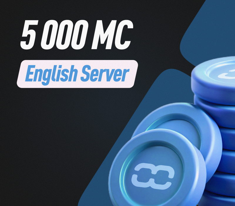 Meta RP English Server - 5,000 Meta Coins Gift Card
Meta RP English Server - 5,000 Meta Coins Gift Card