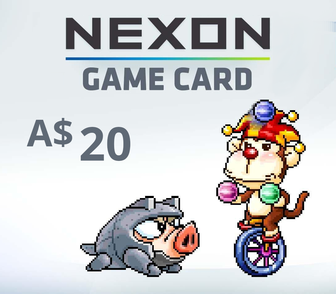 Nexon AUD 20 Game Card AU
Nexon AUD 20 Game Card AU