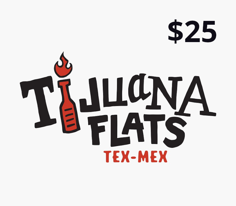 Tijuana Flats USD 25 Gift Card US
Tijuana Flats USD 25 Gift Card US