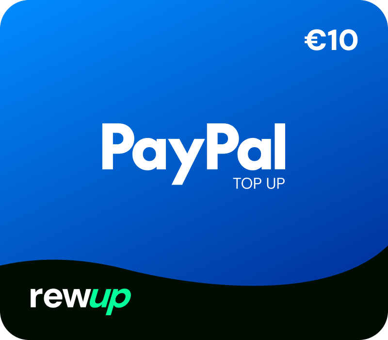 RewUp PayPal 10 EUR Gift Card