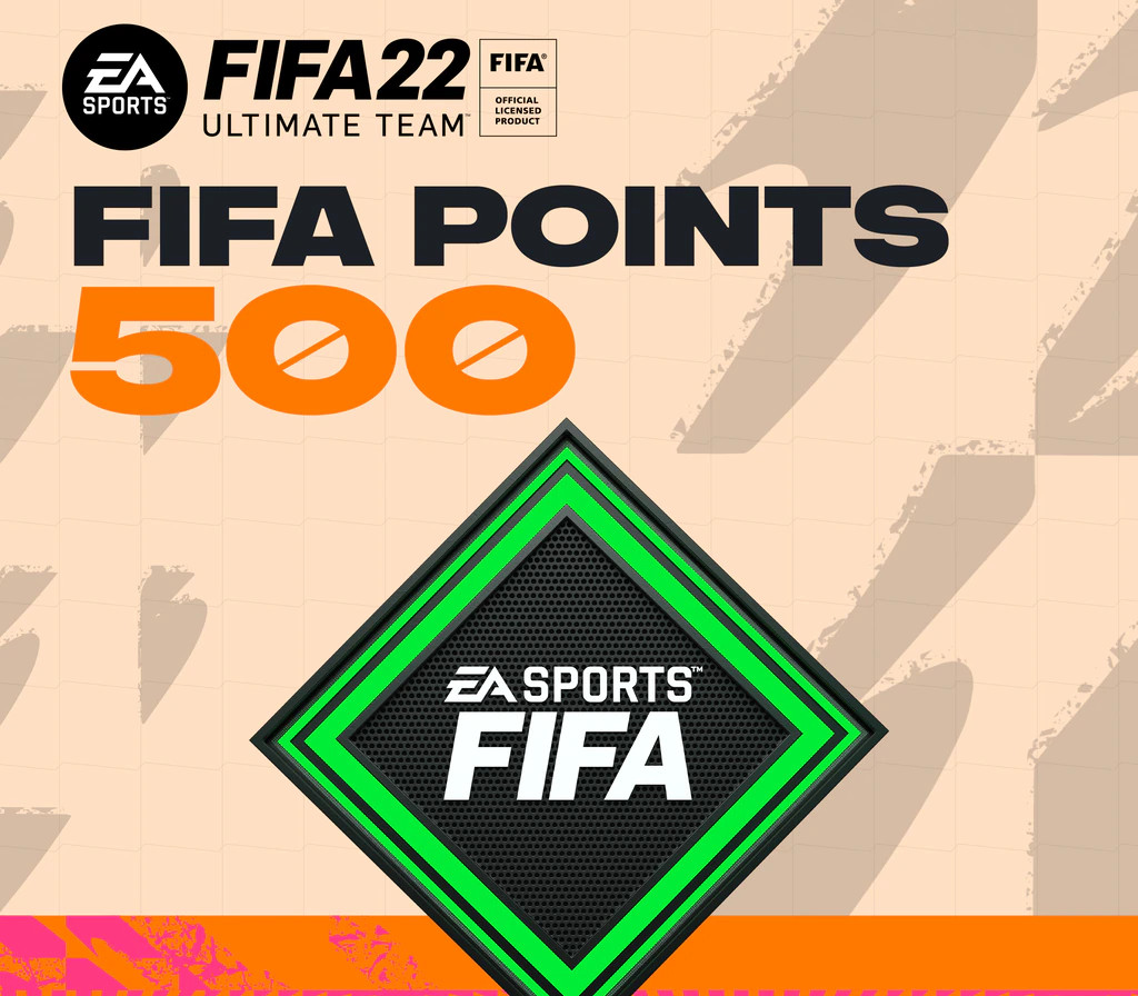 FIFA 22 Ultimate Team - 500 FIFA Points EA App CD Key
FIFA 22 Ultimate Team - 500 FIFA Points EA App CD Key