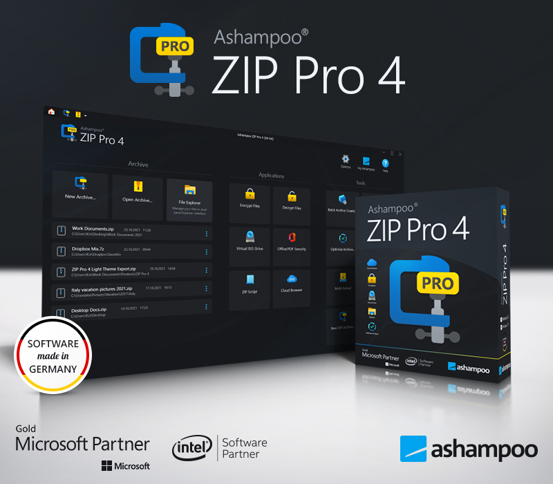 Ashampoo ZIP Pro 4 Activation Key