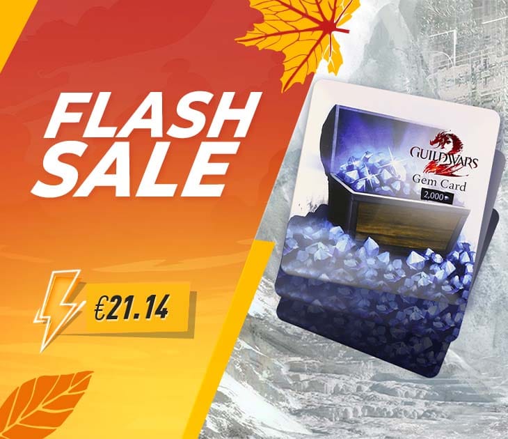 Flash Sale - GW 2 Gems
