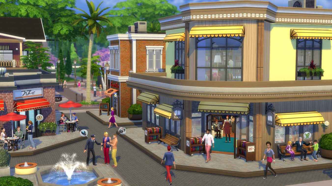 The Sims 4 - Get to Work DLC Origin CD Key - background