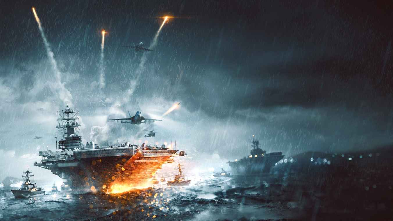 Battlefield 4 - Naval Strike DLC Origin CD Key - background