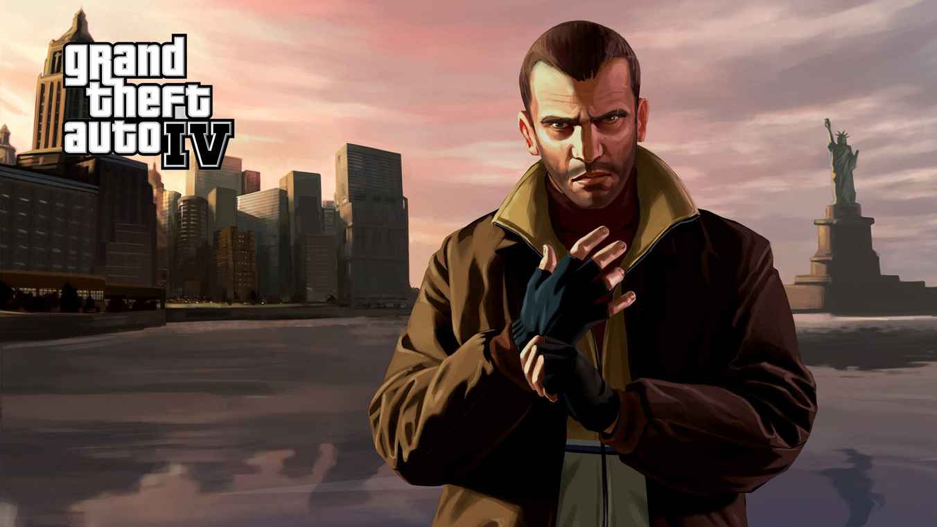 Grand Theft Auto IV Rockstar Digital Download CD Key - background