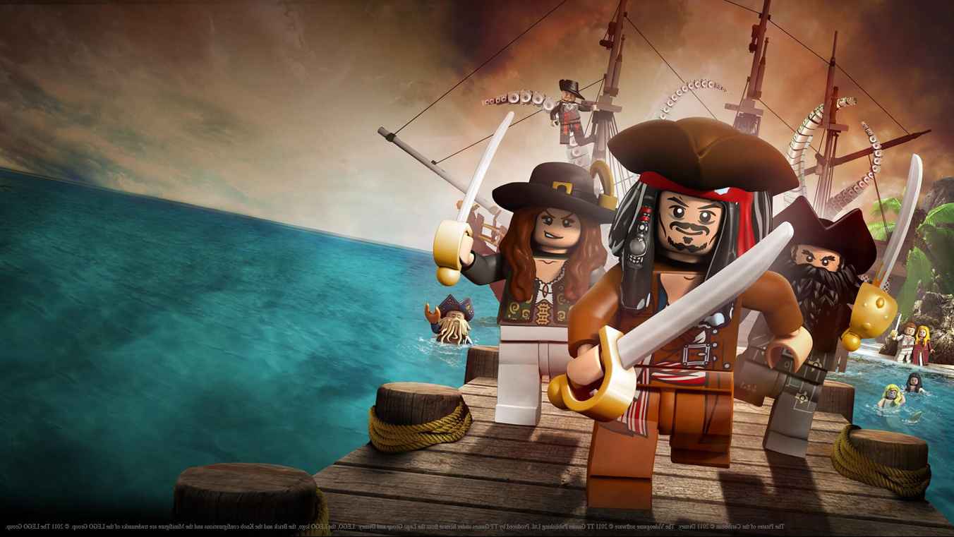 Pirates Of Caribbean Lego Video Game Dining Room