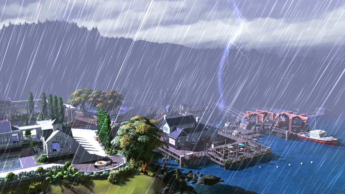 The Sims 4 - Seasons DLC Origin CD Key - background
