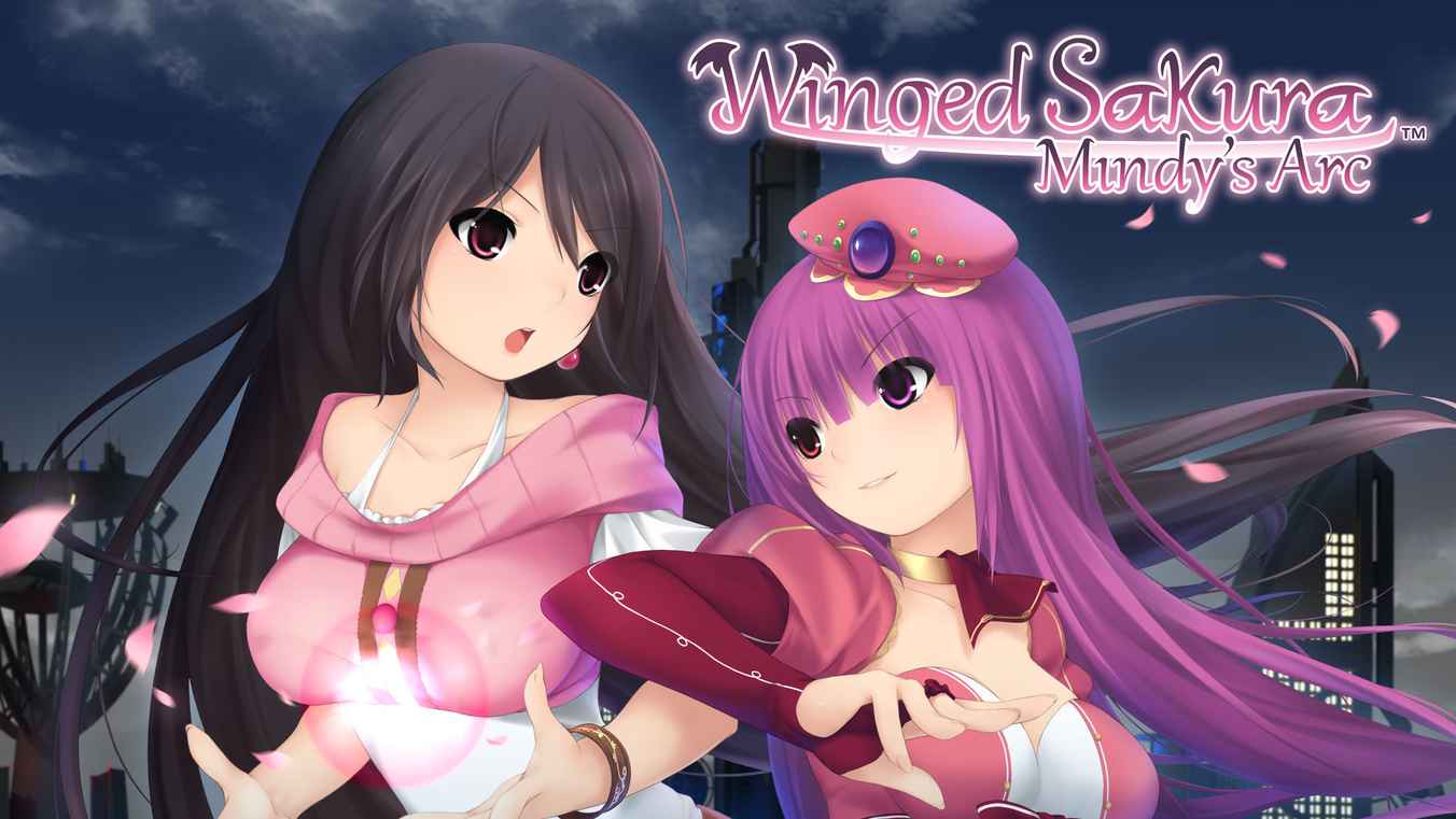 Winged Sakura: Mindy's Arc Steam Gift - background